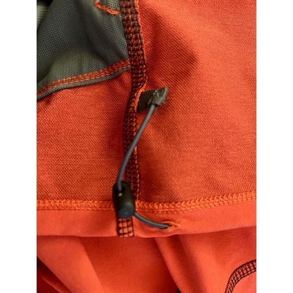 Eddie Bauer Jacket Mens‎ Large First Ascent Orange Pockets Full Zip Outdoor EUC - Picture 10 of 12